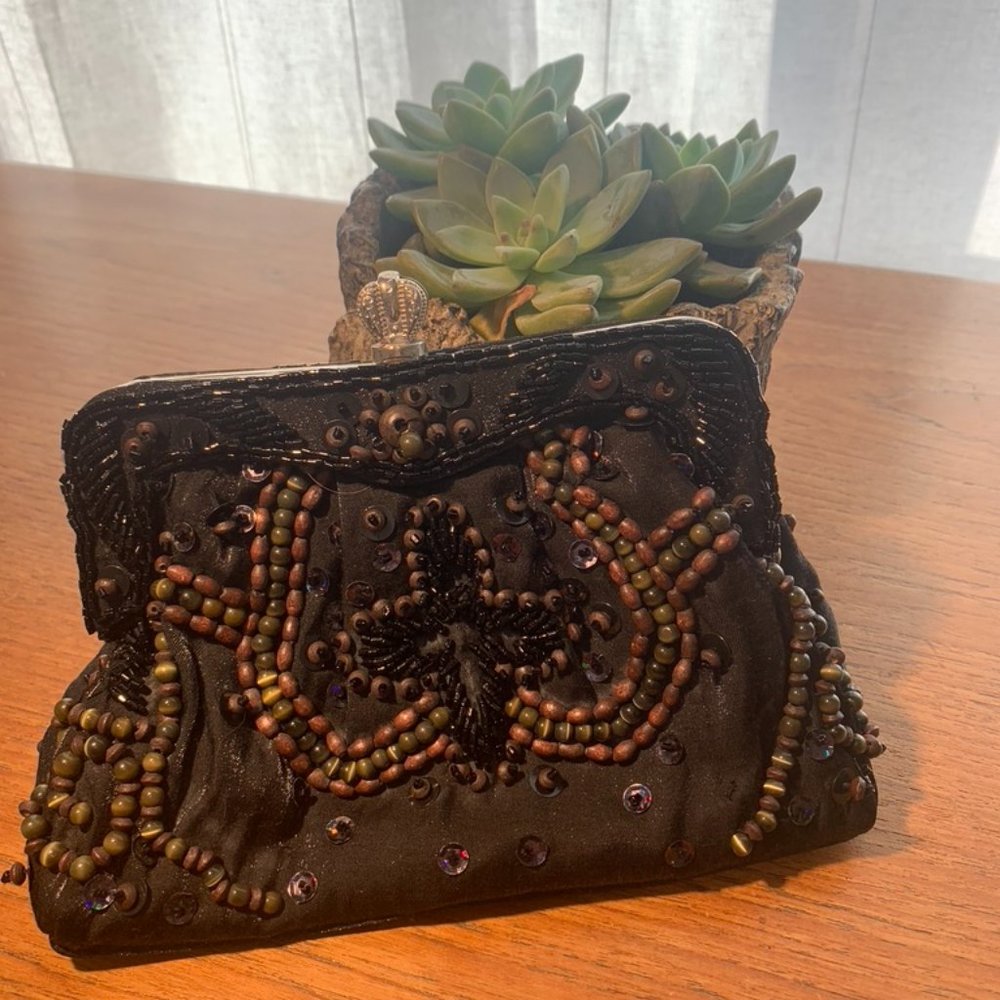 Vintage beaded handbag